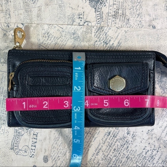 Marc by Marc Jacobs  Wallet Black Pebbled Leather - Picture 10 of 10